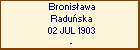 Bronisawa Raduska