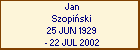 Jan Szopiski