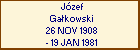 Jzef Gakowski