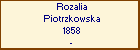 Rozalia Piotrzkowska