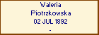 Waleria Piotrzkowska
