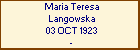 Maria Teresa Langowska