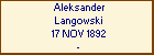 Aleksander Langowski