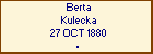 Berta Kulecka