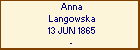 Anna Langowska