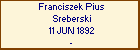 Franciszek Pius Sreberski