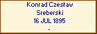 Konrad Czesaw Sreberski