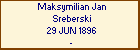 Maksymilian Jan Sreberski