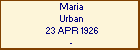 Maria Urban