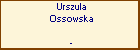Urszula Ossowska