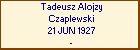 Tadeusz Alojzy Czaplewski