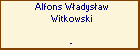 Alfons Wadysaw Witkowski