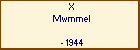 X Mwmmel