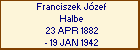 Franciszek Jzef Halbe