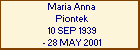 Maria Anna Piontek