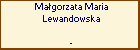 Magorzata Maria Lewandowska