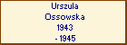 Urszula Ossowska