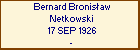 Bernard Bronisaw Netkowski