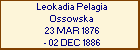 Leokadia Pelagia Ossowska