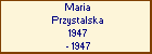 Maria Przystalska