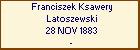 Franciszek Ksawery Latoszewski