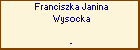 Franciszka Janina Wysocka