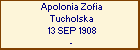 Apolonia Zofia Tucholska