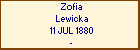 Zofia Lewicka