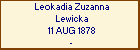 Leokadia Zuzanna Lewicka