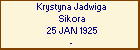 Krystyna Jadwiga Sikora
