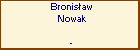 Bronisaw Nowak