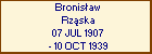 Bronisaw Rzska