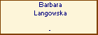 Barbara Langowska