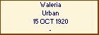 Waleria Urban