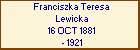 Franciszka Teresa Lewicka