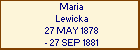 Maria Lewicka