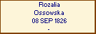 Rozalia Ossowska