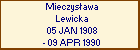 Mieczysawa Lewicka