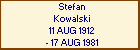 Stefan Kowalski