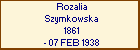 Rozalia Szymkowska