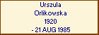 Urszula Orlikowska