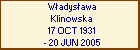 Wadysawa Klinowska