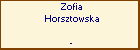 Zofia Horsztowska