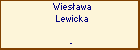 Wiesawa Lewicka