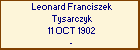 Leonard Franciszek Tysarczyk