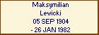 Maksymilian Lewicki