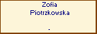 Zofia Piotrzkowska