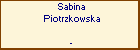 Sabina Piotrzkowska