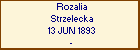 Rozalia Strzelecka