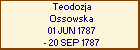 Teodozja Ossowska